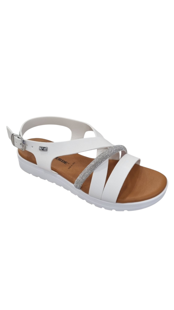 VALLEVERDE SANDALO BASSO CON STRASS