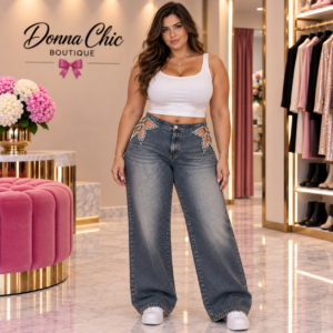 Jeans Crystal Stella Over