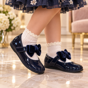 Ballerina Baby Velvet Flower