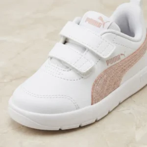 Puma Courtflex V3 Kid White/Gold