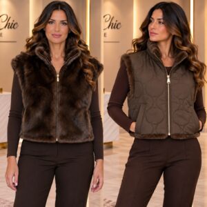 Gilet Reversibile Noelle