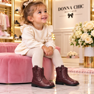 Stivali Mini Texani Chic